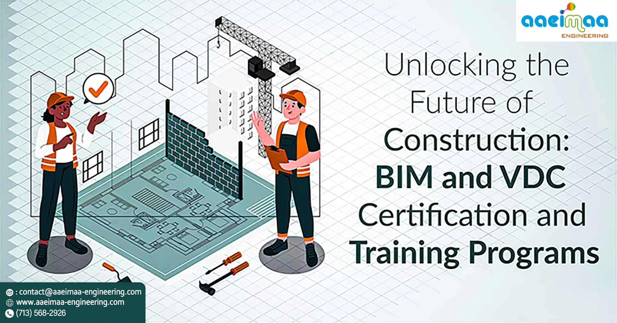 Read more about the article Unlocking the Future of Construction: BIM and VDC Certification and Training Programs